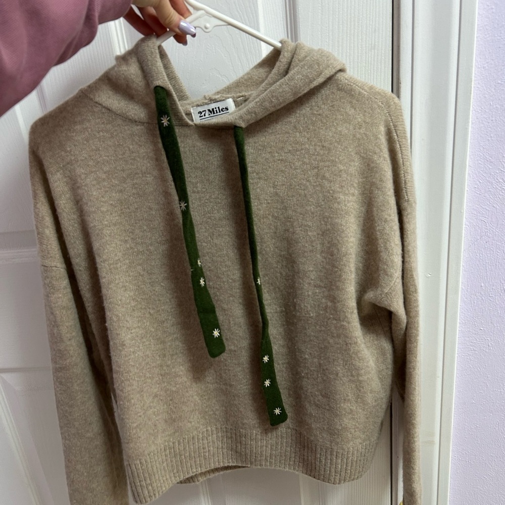 27 miles cashmere hoodie